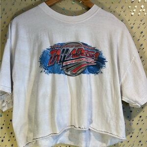 White Talladega Superspeedway Graphic T-Shirt